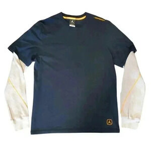 𝙅𝙤𝙧𝙙𝙖𝙣  Long Sleeve Men's Large 𝙀𝙐𝘾 𝙉𝙚𝙫𝙚𝙧 𝙒𝙤𝙧𝙣